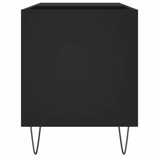 vidaXL Hi-Fi Furniture Black 38x85x48cm
