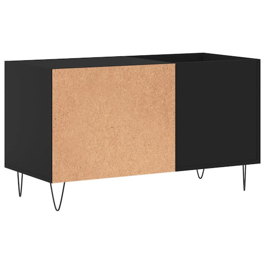 vidaXL Hi-Fi Furniture Black 38x85x48cm