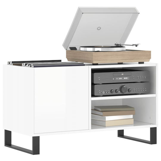 vidaXL Έπιπλο Hi-Fi Λευκό 38x85x48cm