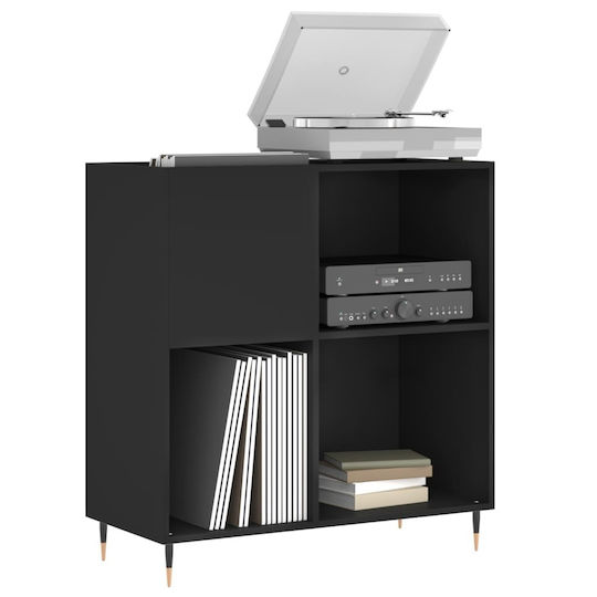 vidaXL Hi-Fi Furniture Black 38x84.5x89cm