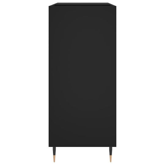 vidaXL Hi-Fi Furniture Black 38x84.5x89cm