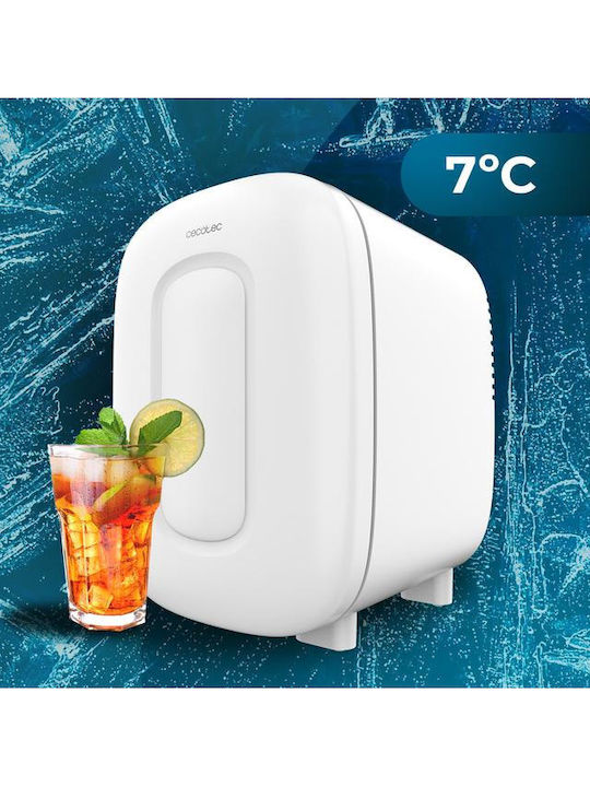 Cecotec Bora Ψυγείο Καλλυντικών 4lt με Ράφι & Λειτουργία Θέρμανσης Λευκό