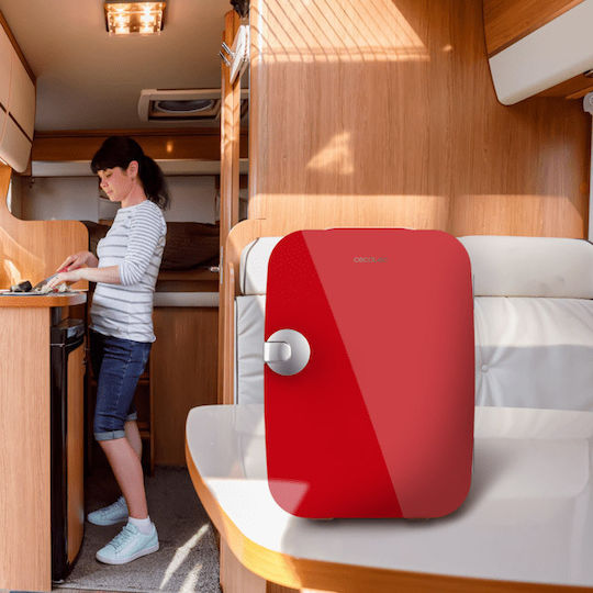 Cecotec Rio Kosmetik-Kühlschrank 4lt mit Heizfunktion Rotes