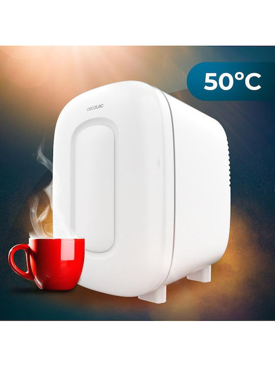 Cecotec Bora Ψυγείο Καλλυντικών 4lt με Ράφι & Λειτουργία Θέρμανσης Λευκό