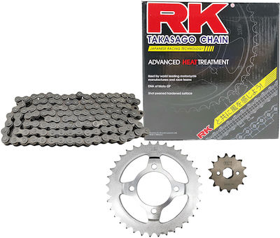 RK Chain & Sprocket Kit for Daytona Sprinter 125 for Triumph Daytona