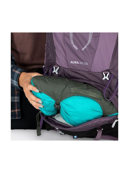 Osprey Aura Ag 50 Ορειβατικό Σακίδιο 50lt Μωβ Trekking