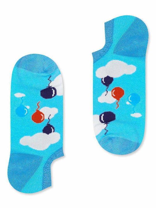 NODO Kids' Ankle Socks Light Blue