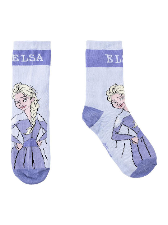 Cerda Kinder Socken Kniehohe Frozen Mehrfarbige 3er-Pack