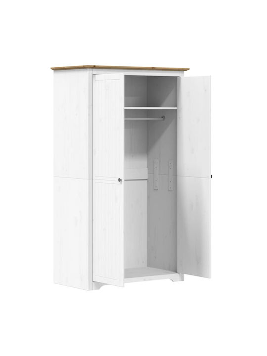 Doppeltür Kleiderschrank 101x52x176.5cm