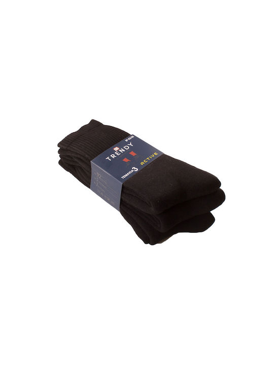 Trendy Șosete Negre 3Pachet