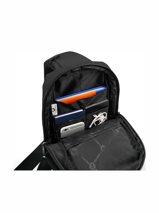 Herrentasche Schulter / Crossbody Schwarz