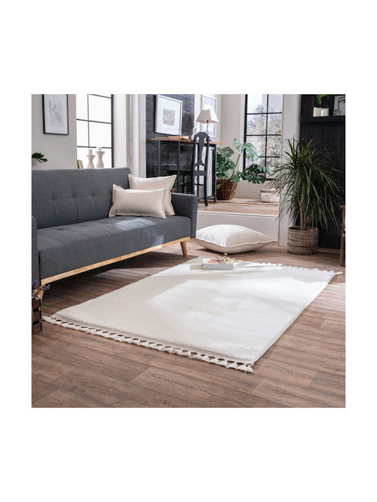 Teoran Softy Χαλί Ορθογώνιο με Κρόσια 01 70x140cm