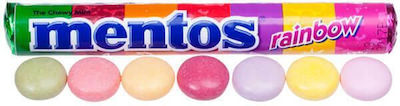 Mentos Candies Τσιχλοκαραμέλες with Flavor Rainbow Fruit 1pcs 38gr