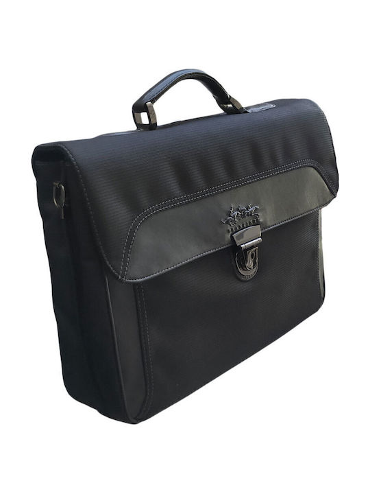 Herrentasche Schulter / Crossbody Schwarz