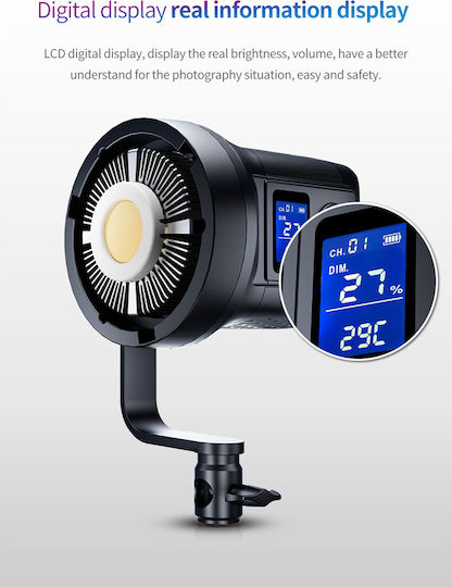 Tolifo Lumină LED 5600K 120W cu Luminozitate 10800lm