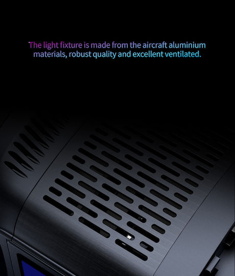 Tolifo Lumină LED 5600K 120W cu Luminozitate 10800lm