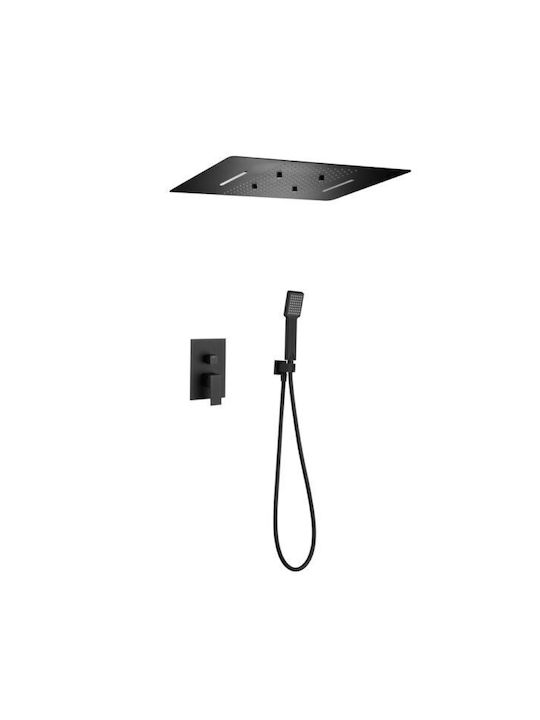 Excel Built-in Faucet Mixer for Shower 4 Exits Chrome