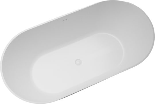 Glass Papers Freistehende Badewanne Marmor 165x83cm Glass Papers Freistehende Badewanne Marmor 165x83cm
