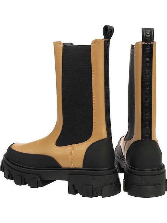 Jonie Leather Women's Chelsea Boots Brown
