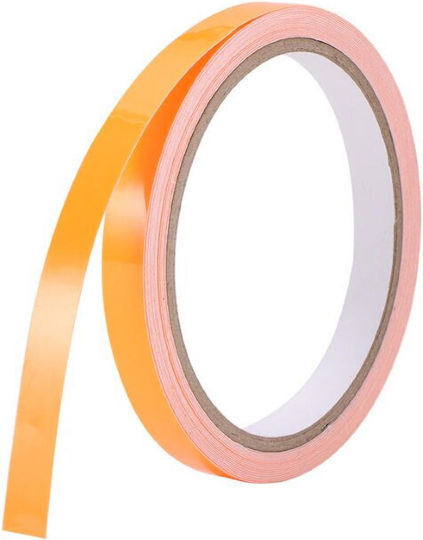 Carsun Klebeband Markierungsband aus Kunststoff in Orange Farbe mit Breite 1cm