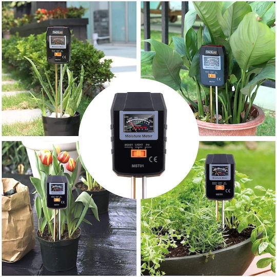 All-Sun pH-Meter mit Feuchtigkeitsmessfunktion