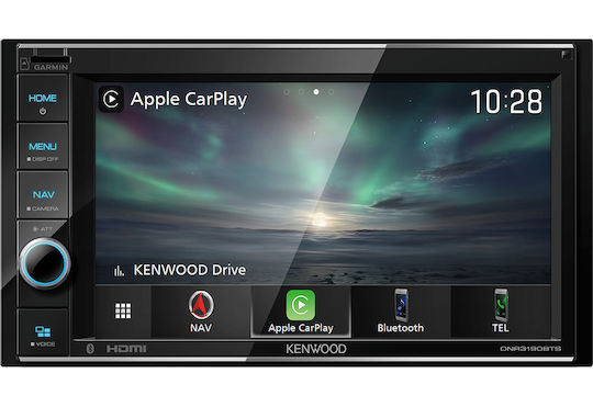 Kenwood Автомобилна Аудио Система 2DIN (Блутут/USB) с Тъчскрийн 6.2"