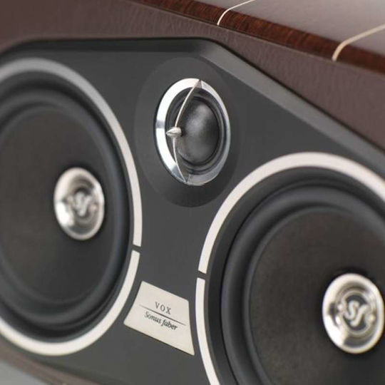 Sonus Faber Homage Vox G3 Ηχείο Hi-Fi Κεντρικό 50W 3.5 Δρόμων Καφέ
