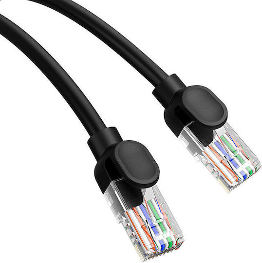 Baseus U/UTP Cat.5 Ethernet Network Cable 1.5m Black 1pcs