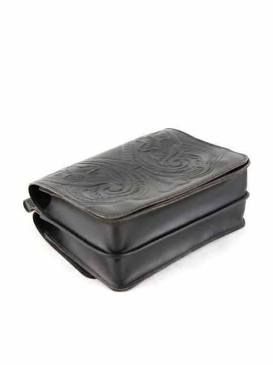 Leather Women's Bag Shoulder Black