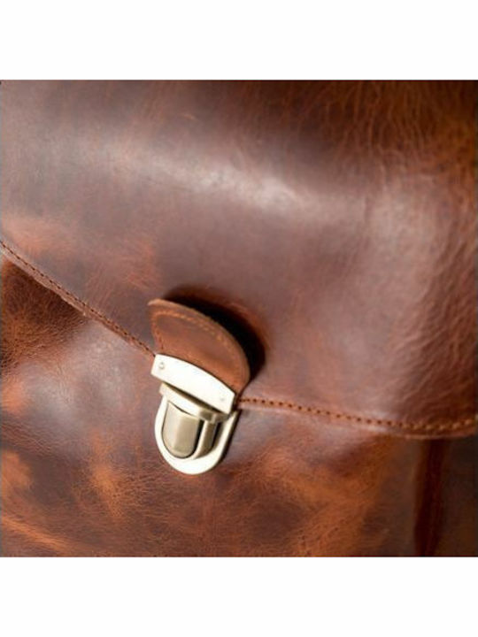 -leather Leather Women's Bag Shoulder Brown