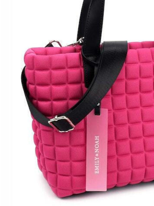 Γυναικεία Τσάντα Shopper Ώμου Φούξια
