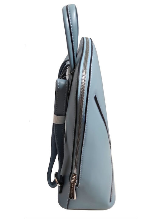 David Jones Women's Bag Backpack Light Blue