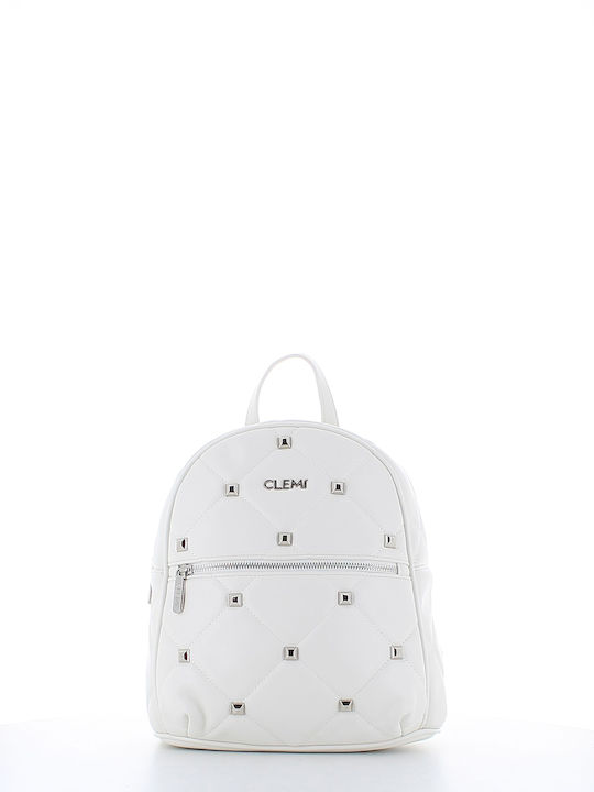 CLEMi Women's Bag Backpack White