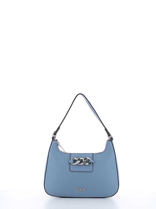 CLEMi Hobo Women's Bag Shoulder Light Blue