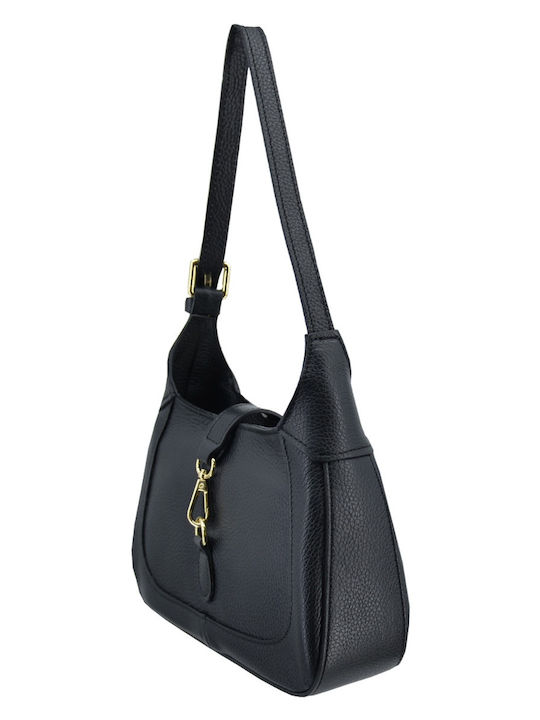 Leather Women's Bag Shoulder Black