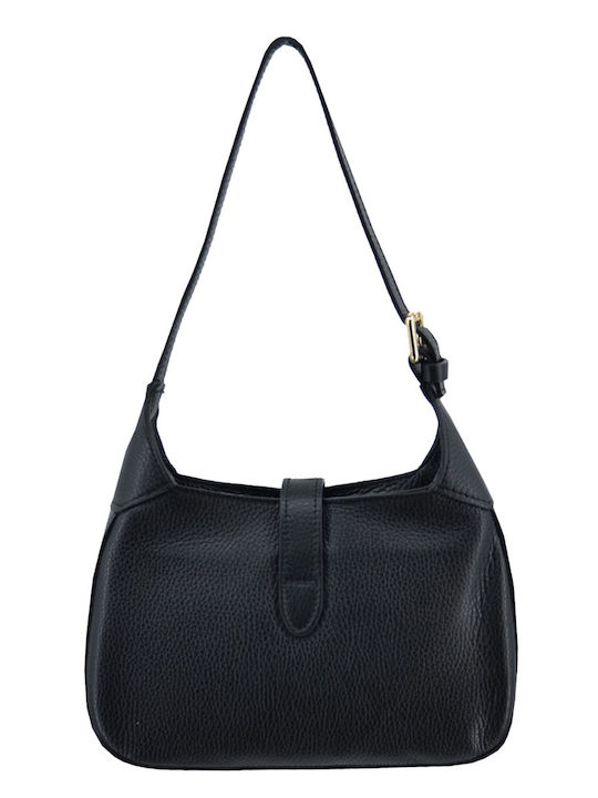Leather Women's Bag Shoulder Black