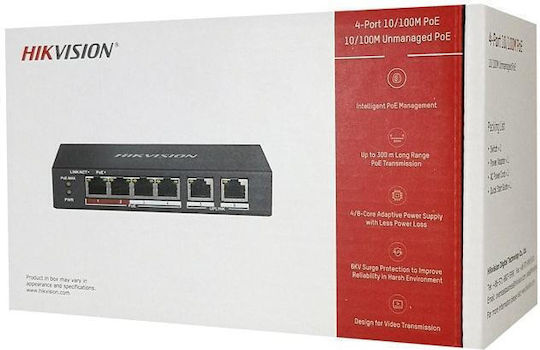 Hikvision DS-3E0106P-E/M Switch