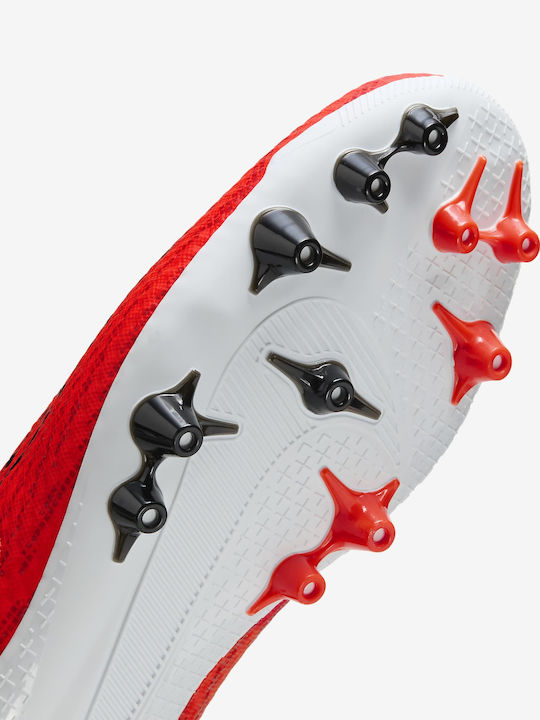 Nike Phantom GX Academy Football Shoes with Cleats Bright Crimson / White / University Red / Black