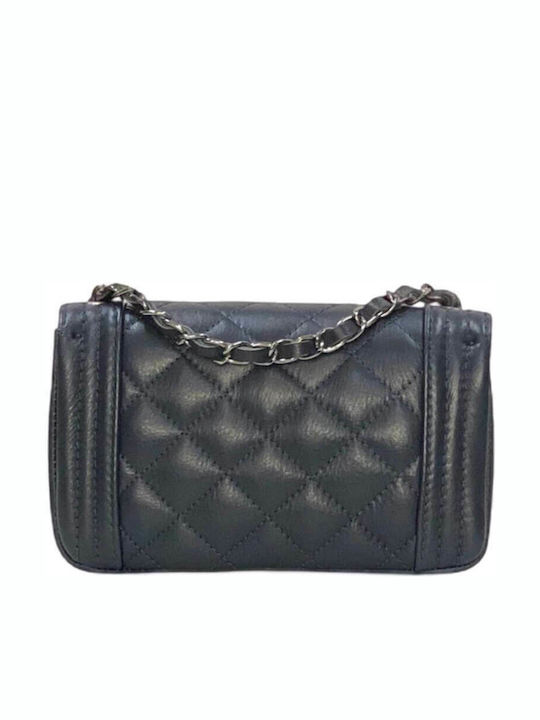 Women Weakness Τσαντάκι Din piele Geantă de damă Crossbody Albastră