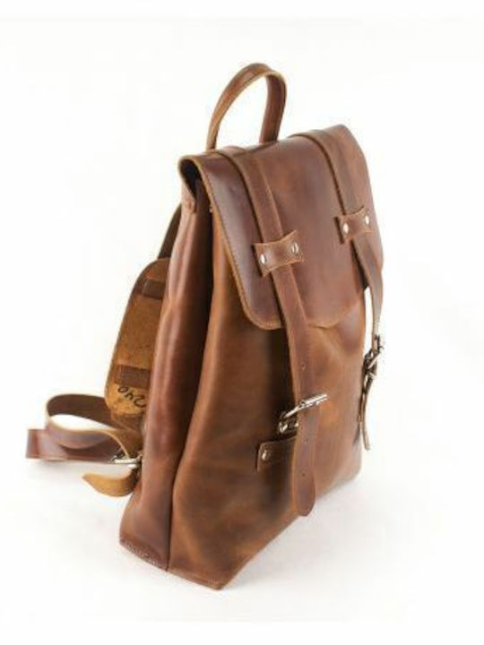 -women's Leather Women's Bag Backpack Brown