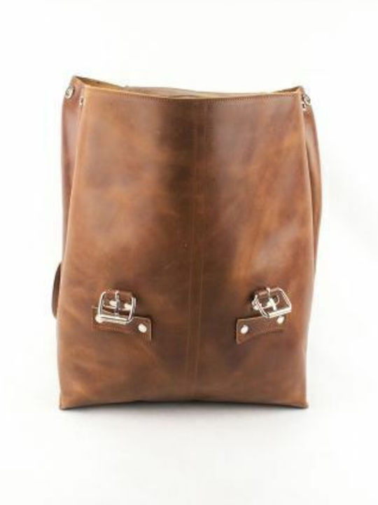 -women's Leather Women's Bag Backpack Brown