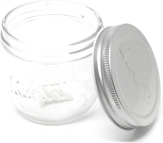 Raw Glass General Use Vase with Lid 295ml 1buc