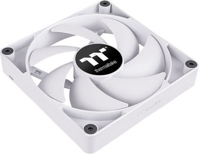 Thermaltake CL-F151-PL12WT-A 120mm 4-Pin PWM White Lighting Case Fan White 2-pack