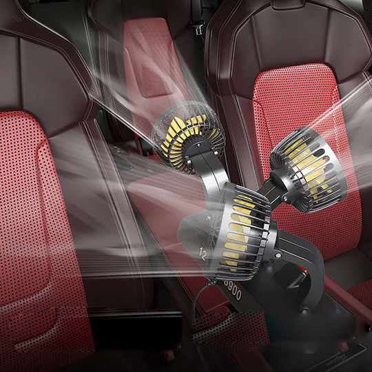 Factory Τριπλός Ανεμιστήρας Αυτοκινήτου 12V