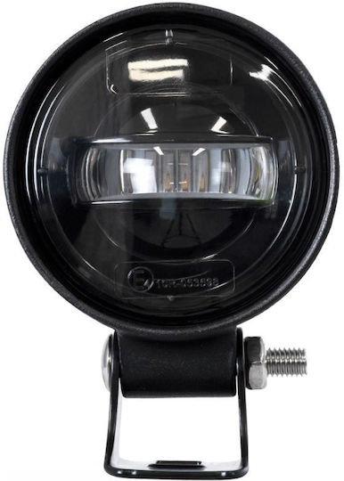 GloboStar Rotund Rezistent la apă Faruri Auto LED Renault Maestru 12V 8W 8.5cm cu Roșu Iluminare 4buc