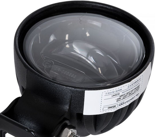 GloboStar Rotund Rezistent la apă Faruri Auto LED Renault Maestru 12V 8W 8.5cm cu Roșu Iluminare 4buc
