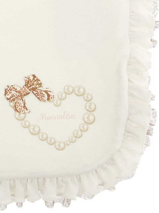 Monnalisa Winter Deckenschlafsack Ecru