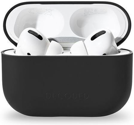 Decoded Aircase Hülle Silikon Charcoal für Apple AirPods 3
