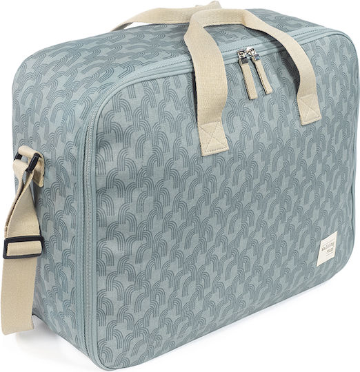 Walking Mum Maternity Shoulder Bag Handbag Tulum Blue 49x37cm