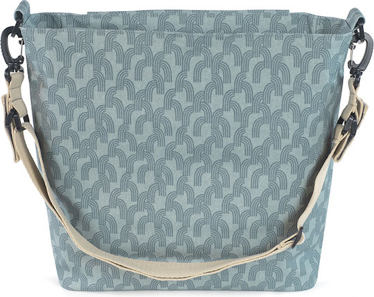 Walking Mum Walking Mum Shoulder Bag Changing Pad Tulum Blue 41x41cm